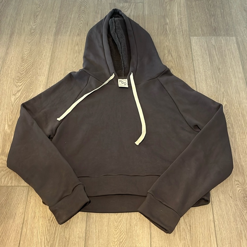 Plenty cropped Hoodie EUC